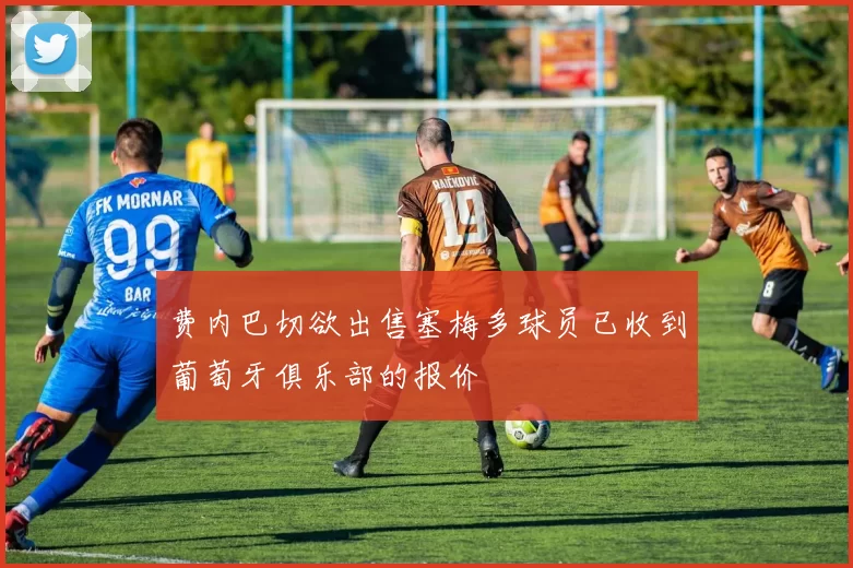费内巴切欲出售塞梅多球员已收到葡萄牙俱乐部的报价